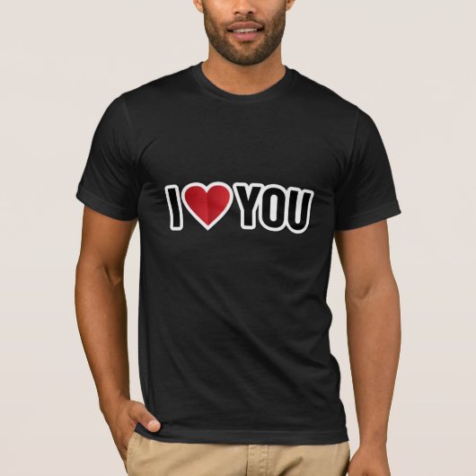 liefde t-shirt (Voorkant)