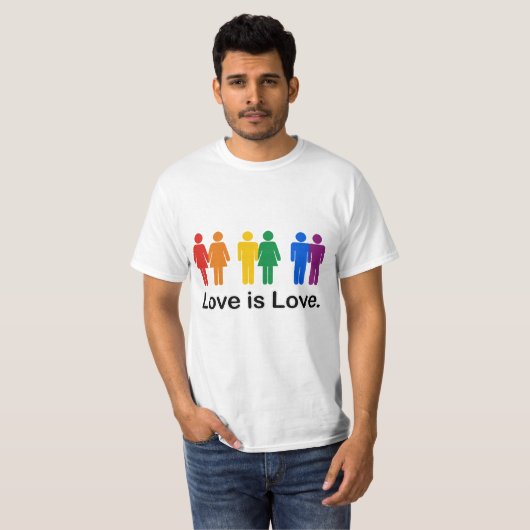 Liefde T-shirt (Voorkant volledig)