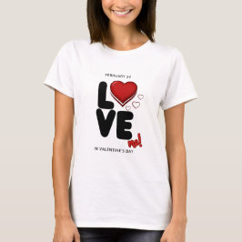 liefde t-shirt