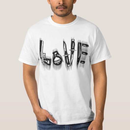 liefde t-shirt (Voorkant)