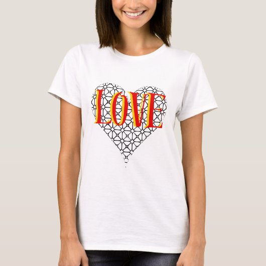 liefde t-shirt (Voorkant)