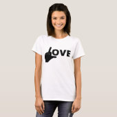 liefde t-shirt (Voorkant volledig)