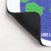 Liefde Taalkunde Mousepad Muismat (Hoek)