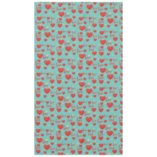 liefde tafelkleed (Voorkant)
