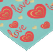 liefde tafelkleed (Gekanteld)