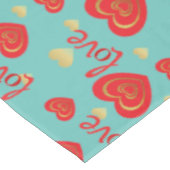 liefde tafelkleed (Gekanteld)