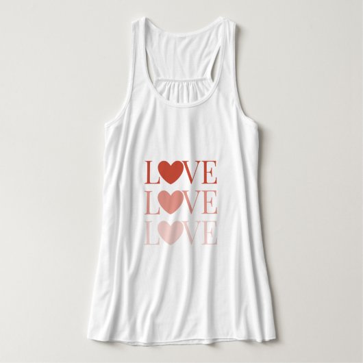 Liefde Tanktop (Design voorkant)