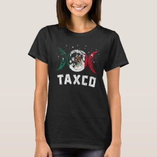 Liefde Taxco Mexico Vakantie Mexico Vlag T-shirt