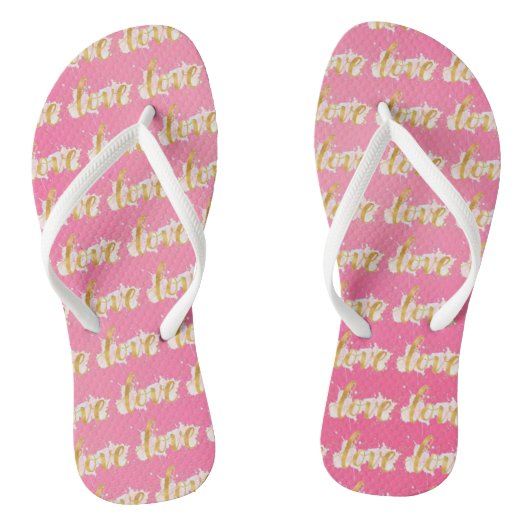 Liefde Teenslippers (Voetbed)
