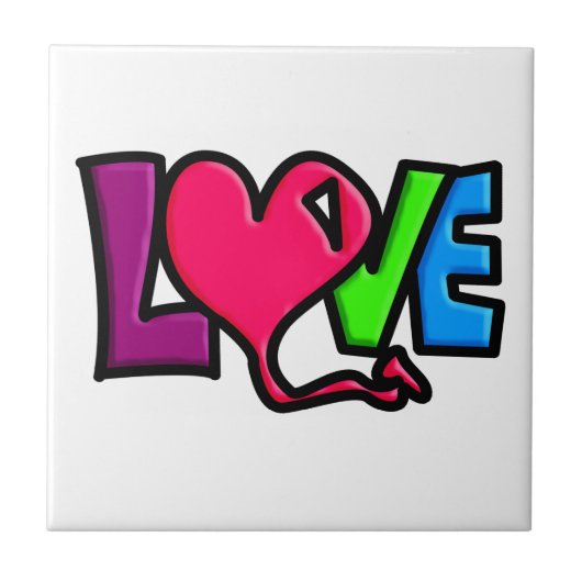 Liefde Tegeltje (Voorkant)