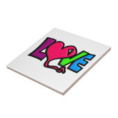 Liefde Tegeltje (Zijkant)