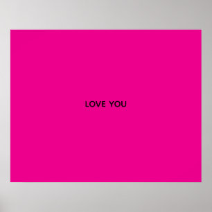 LIEFDE TEKEN POSTER