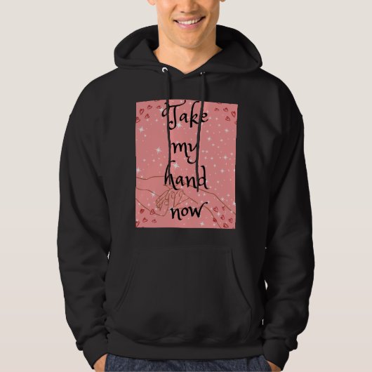 Liefde tekst hoodie (Voorkant)
