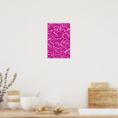 Liefde Tekst Posters - Aangepaste Kleur (Keuken)