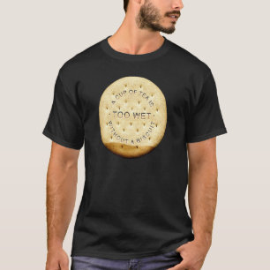 Liefde Thee Biscuits Dunking Thee Te Nat Zonder Bi T-shirt