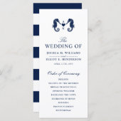 Liefde Tide Seahorse Thmed Monogram Programma (Voorkant / Achterkant)