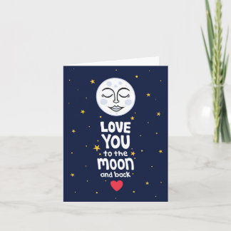 Liefde tot de Maan en terug Kaart