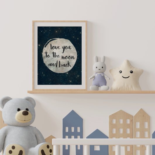 Liefde tot de Maan en terug Poster