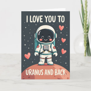 Liefde tot Uranus en terug kaart