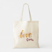 Liefde Tote Bag (Achterkant)