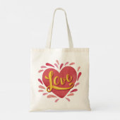 Liefde Tote Bag (Achterkant)