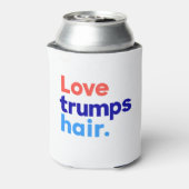 "LIEFDE TROEFT HAAR" BLIKJESKOELER (Blikje Achterkant)