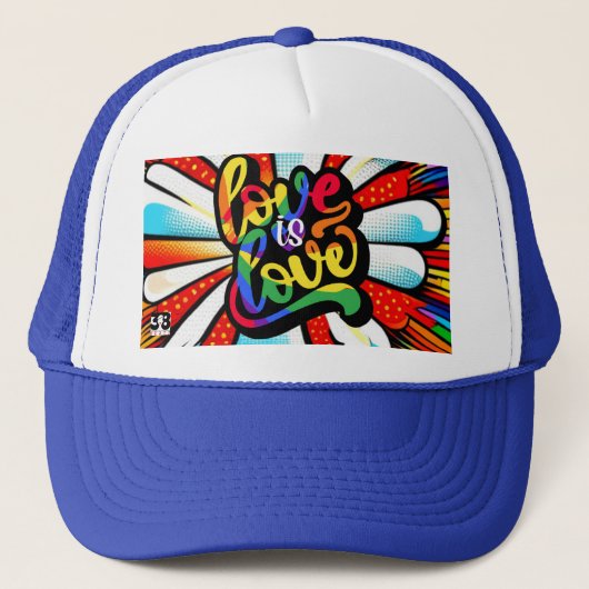 Liefde Trucker Pet (Voorkant)