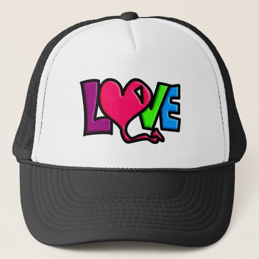 Liefde Trucker Pet (Voorkant)
