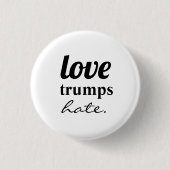 Liefde trumps haat Button (Voorkant)