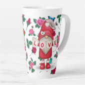 Liefde Tuinkabouter Latte Mok (Rechterhoek)