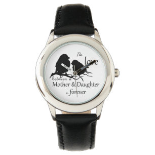 Liefde tussen moeder dochter Bird Quote Horloge