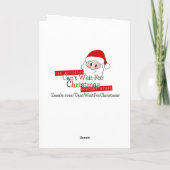 Liefde u meer dan Kerstmis Valentijn van de Kaart (Achterkant)