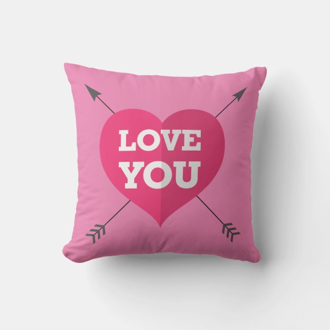 Liefde u Pillow 16x16 Kussen (Voorkant)