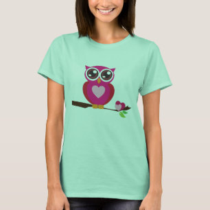Liefde uil t-shirt