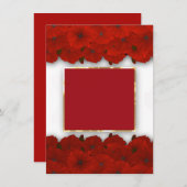 Liefde, uitnodiging, bruiloft, Valentijnsdag Bedankkaart (Voorkant / Achterkant)