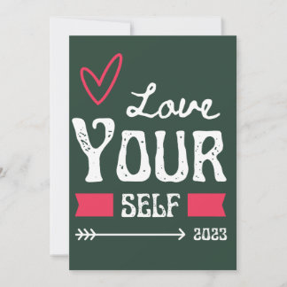 Liefde uw eigen uitnodiging - Self-Love Decor Cush
