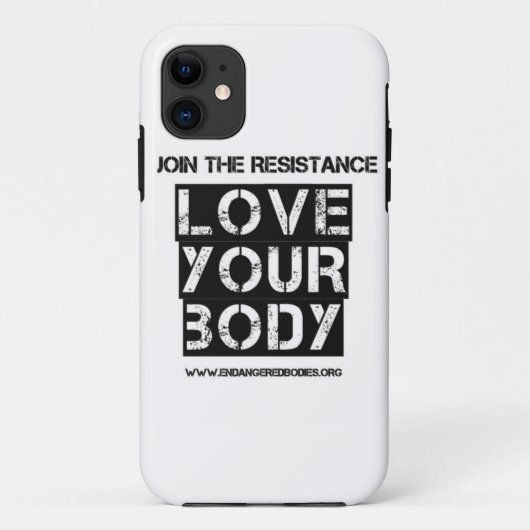 Liefde uw lichaamscase iPhone Case-Mate iPhone Case (Achterkant)