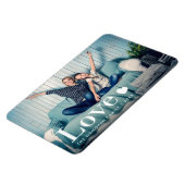 Liefde | Uw persoonlijke foto en een hart Magneet (Linkerzijde)