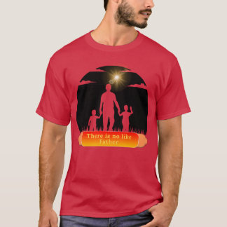 liefde vader retro t-shirt