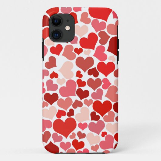 Liefde, Valentijn, dag, hart, vrouwen, roze, Roos Case-Mate iPhone Case (Achterkant)