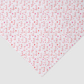 Liefde Valentijn Roze Rode Harten Tissuepapier (Detail)