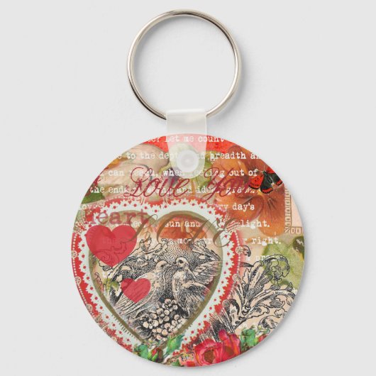 Liefde Valentijn Sleutelhanger (Voorkant)