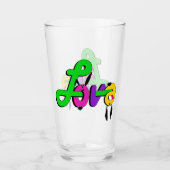 Liefde, Valentijnsdag Glas (Voorkant)