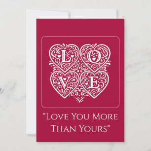 Liefde Valentijnsdag Kaarten – Romantische liefdes