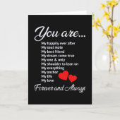 Liefde Valentijnsdag Koppels Hart Grappig Cadeau I Kaart (Gele Bloem)