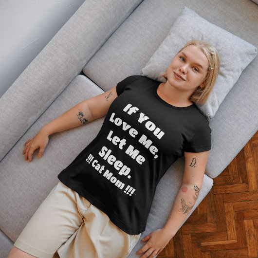 Liefde Valentijnsdag Outfit Funny Personalized Cat T-shirt
