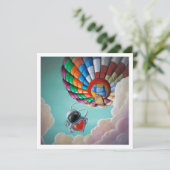 Liefde van Boven Astronaut - Mini Print (Staand voorkant)