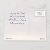 Liefde van de Bijbel Verse en het Kruis Briefkaart (Achterkant)