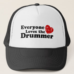 Liefde van de drummer trucker pet