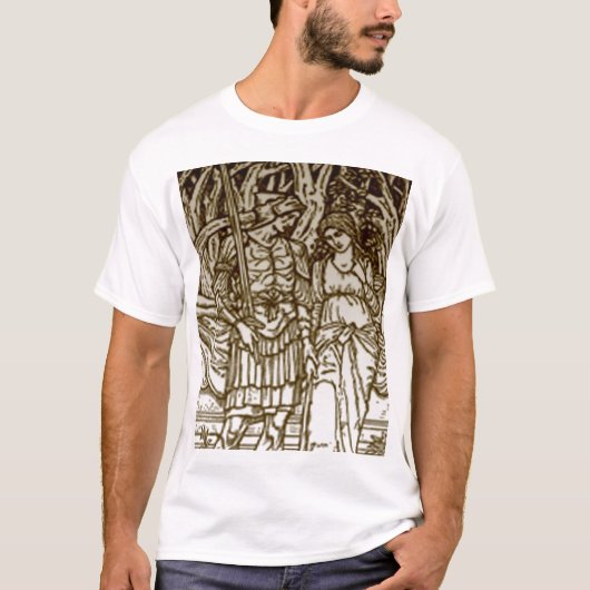 Liefde van de duistere eeuwen t-shirt (Voorkant)